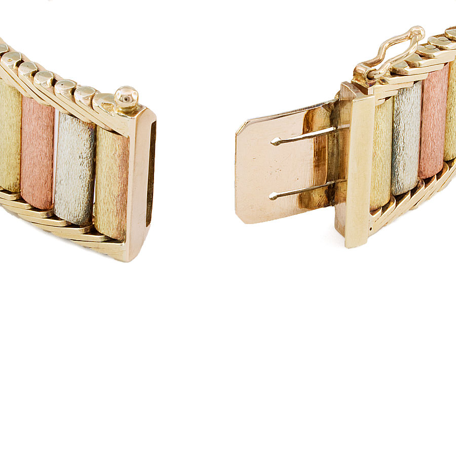 Second hand 9ct gold 40.8g 7 inch Bracelet